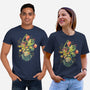 Digital Cactus Evolution-Unisex-Basic-Tee-Arigatees