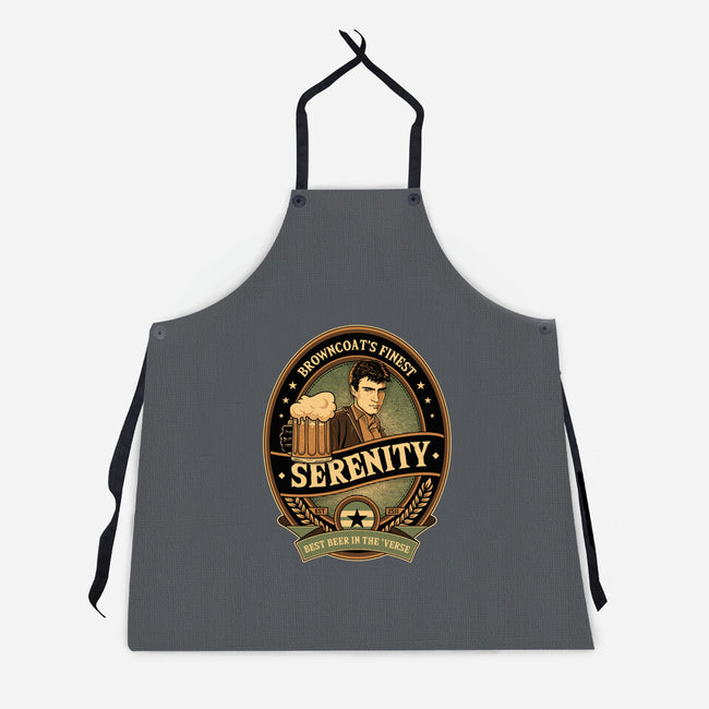 Shiny Beer-Unisex-Kitchen-Apron-retrodivision