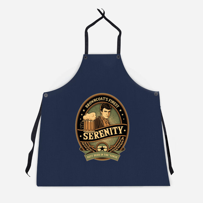 Shiny Beer-Unisex-Kitchen-Apron-retrodivision