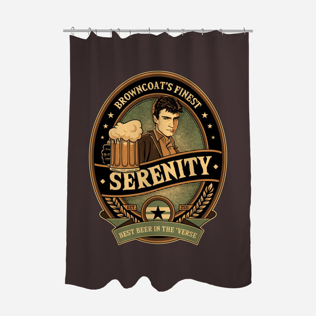 Shiny Beer-None-Polyester-Shower Curtain-retrodivision