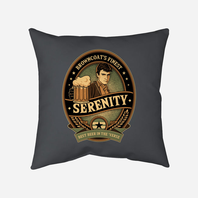 Shiny Beer-None-Non-Removable Cover w Insert-Throw Pillow-retrodivision