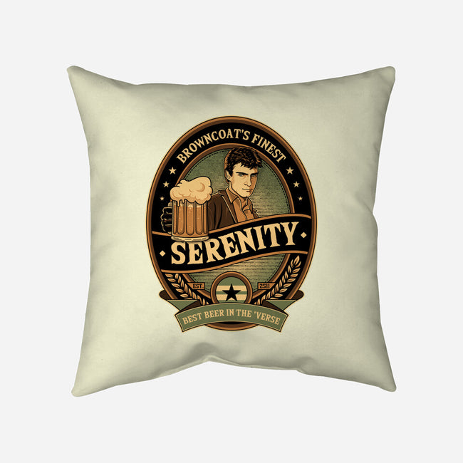 Shiny Beer-None-Non-Removable Cover w Insert-Throw Pillow-retrodivision