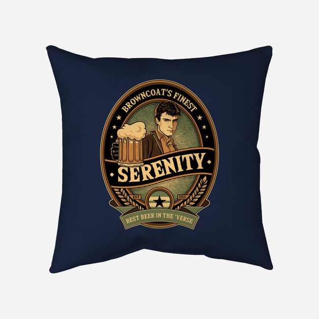 Shiny Beer-None-Non-Removable Cover w Insert-Throw Pillow-retrodivision