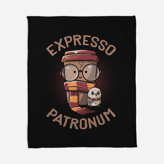 Expresso Patronum-None-Fleece-Blanket-koalastudio