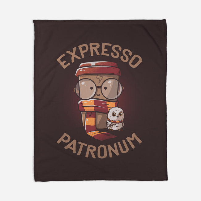 Expresso Patronum-None-Fleece-Blanket-koalastudio