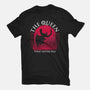 Red Queen-Unisex-Basic-Tee-rocketman_art