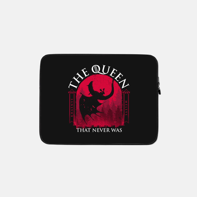 Red Queen-None-Zippered-Laptop Sleeve-rocketman_art