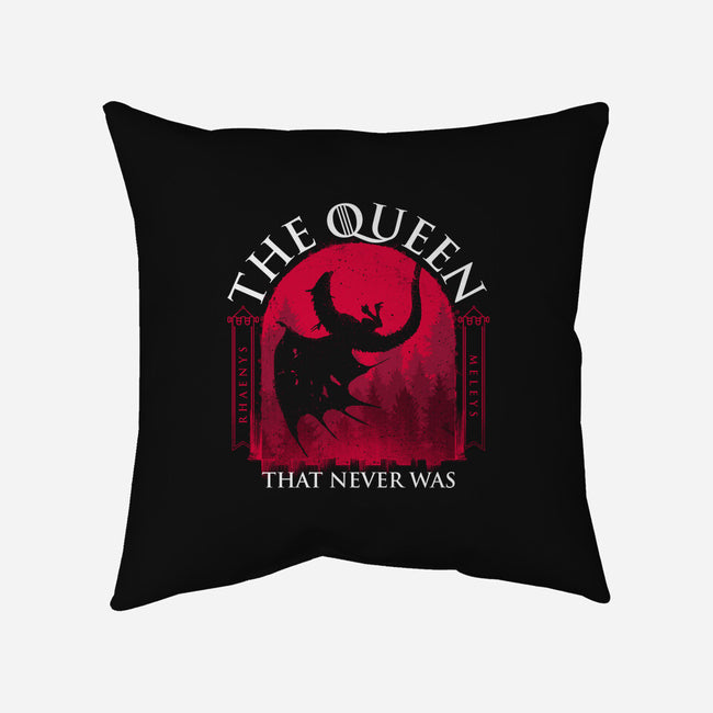 Red Queen-None-Non-Removable Cover w Insert-Throw Pillow-rocketman_art