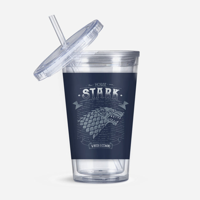 House Stark-None-Acrylic Tumbler-Drinkware-teesgeex