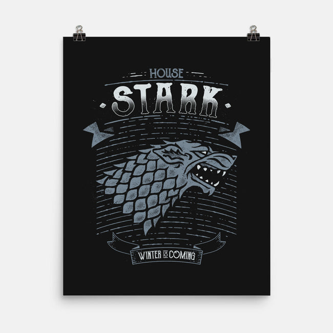 House Stark-None-Matte-Poster-teesgeex