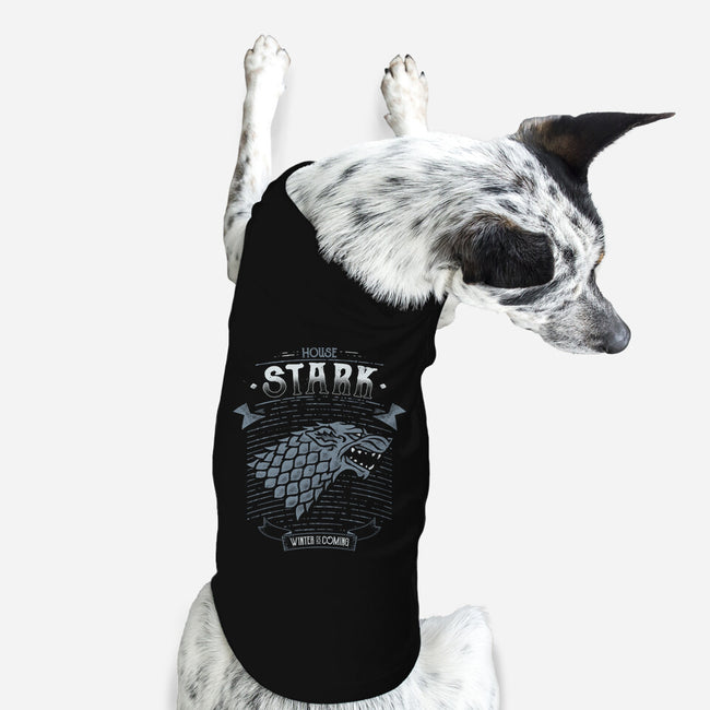 House Stark-Dog-Basic-Pet Tank-teesgeex