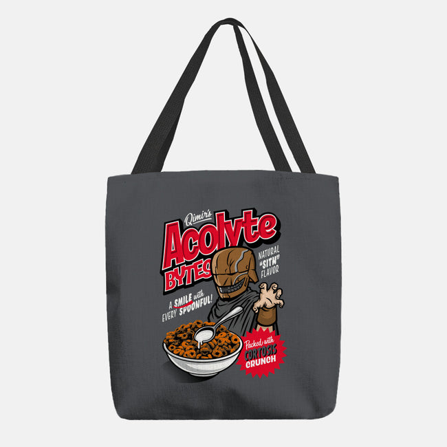 Acolyte Bytes-None-Basic Tote-Bag-Wheels