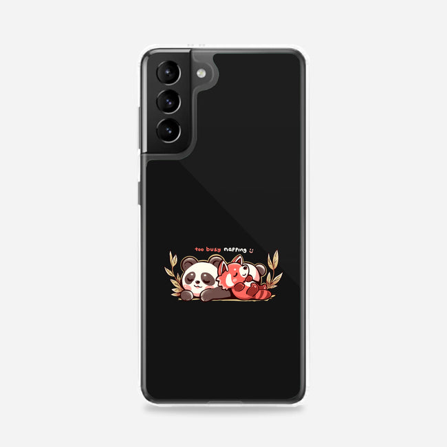 Too Busy Napping-Samsung-Snap-Phone Case-TechraNova