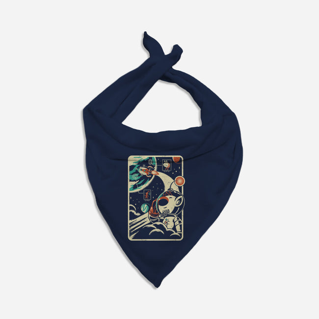 Interstellar Explorer-Dog-Bandana-Pet Collar-Henrique Torres