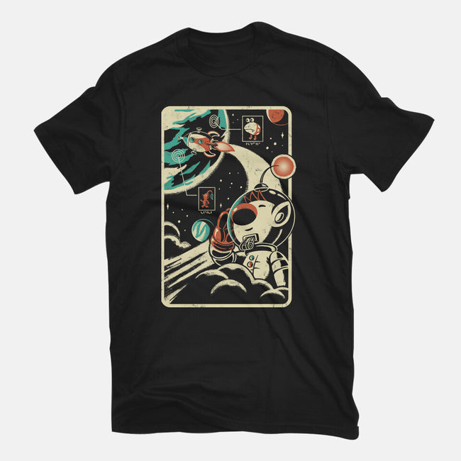 Interstellar Explorer-Womens-Basic-Tee-Henrique Torres