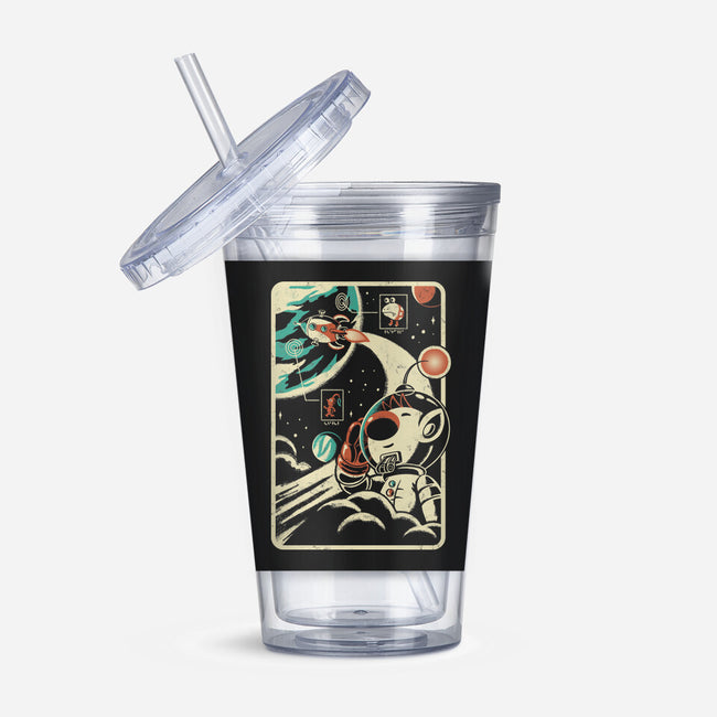 Interstellar Explorer-None-Acrylic Tumbler-Drinkware-Henrique Torres