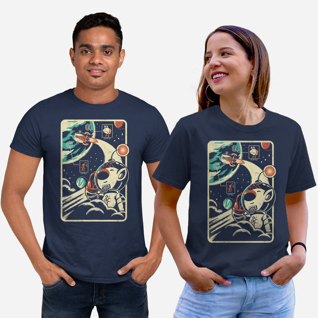 Interstellar Explorer-Unisex-Basic-Tee-Henrique Torres