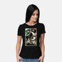 Interstellar Explorer-Womens-Basic-Tee-Henrique Torres
