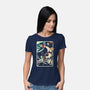Interstellar Explorer-Womens-Basic-Tee-Henrique Torres