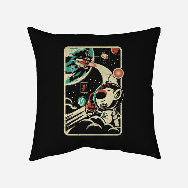 Interstellar Explorer-None-Non-Removable Cover w Insert-Throw Pillow-Henrique Torres