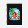 Summer Capybara-None-Dot Grid-Notebook-TechraNova