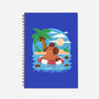 Summer Capybara-None-Dot Grid-Notebook-TechraNova