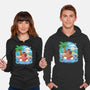 Summer Capybara-Unisex-Pullover-Sweatshirt-TechraNova