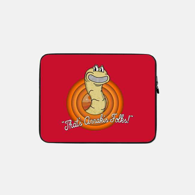 That's Arrakis Folks-None-Zippered-Laptop Sleeve-sillyindustries