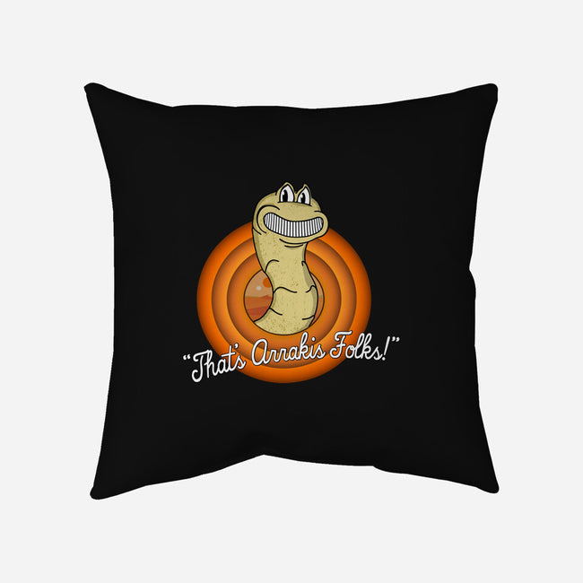 That's Arrakis Folks-None-Non-Removable Cover w Insert-Throw Pillow-sillyindustries