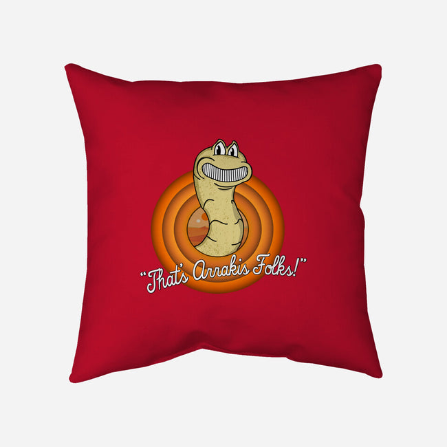 That's Arrakis Folks-None-Non-Removable Cover w Insert-Throw Pillow-sillyindustries