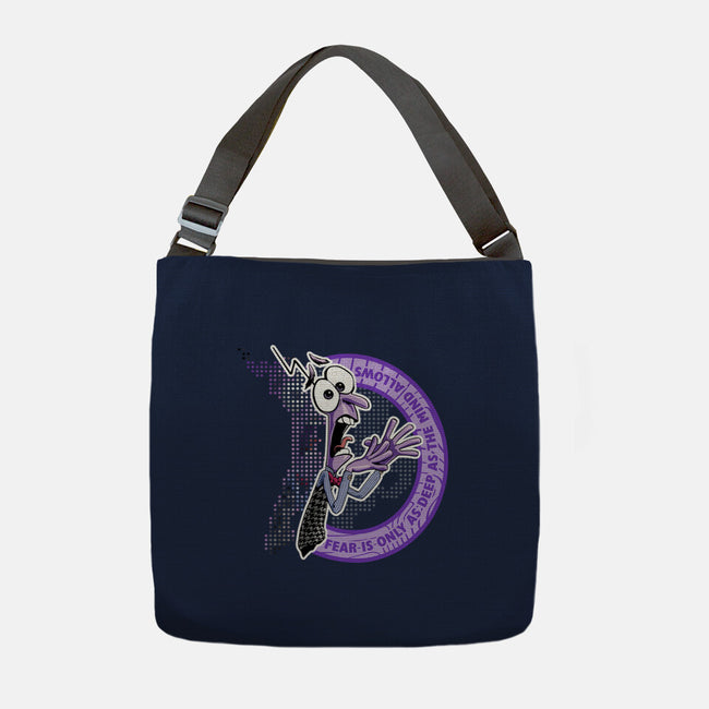 Fear As Mind Allows-None-Adjustable Tote-Bag-panicking_bat