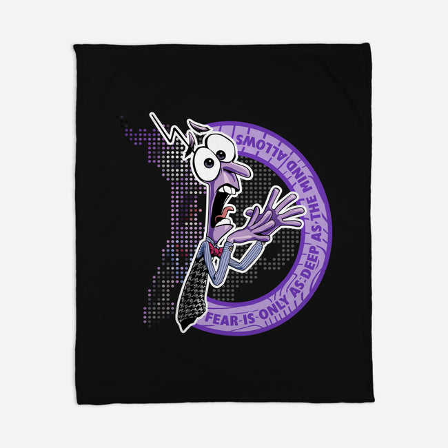 Fear As Mind Allows-None-Fleece-Blanket-panicking_bat