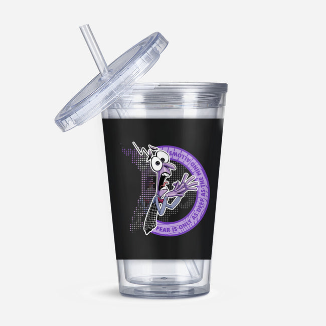 Fear As Mind Allows-None-Acrylic Tumbler-Drinkware-panicking_bat