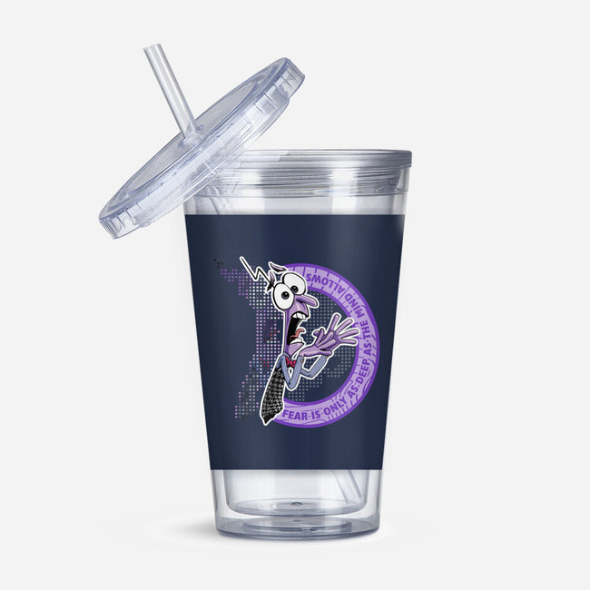 Fear As Mind Allows-None-Acrylic Tumbler-Drinkware-panicking_bat