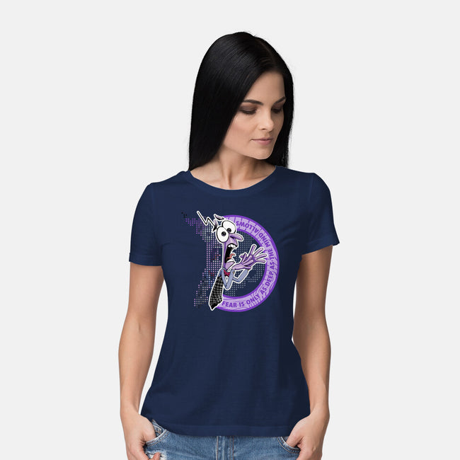 Fear As Mind Allows-Womens-Basic-Tee-panicking_bat