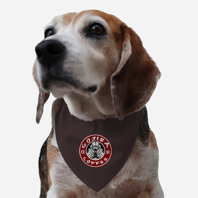 Gojira Coffee-Dog-Adjustable-Pet Collar-daobiwan