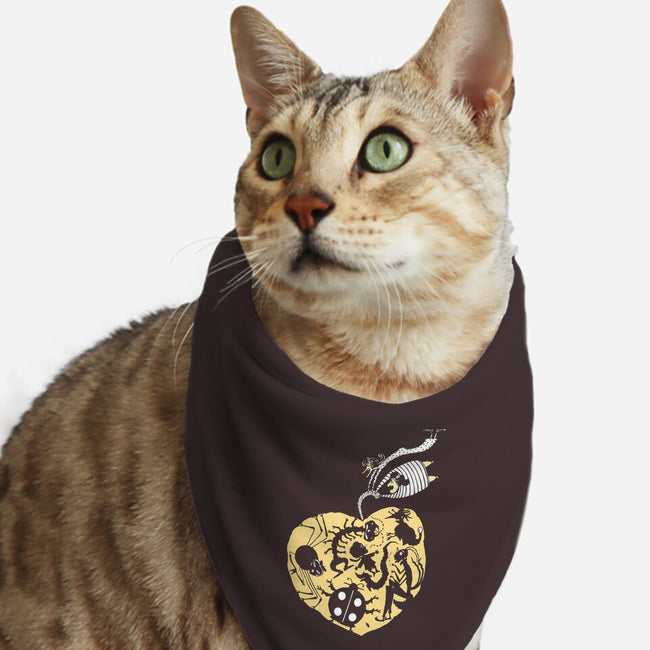 Precious Peach-Cat-Bandana-Pet Collar-dalethesk8er