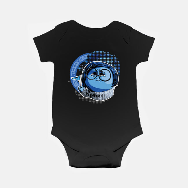 It's Ok Not To Be Ok-Baby-Basic-Onesie-panicking_bat