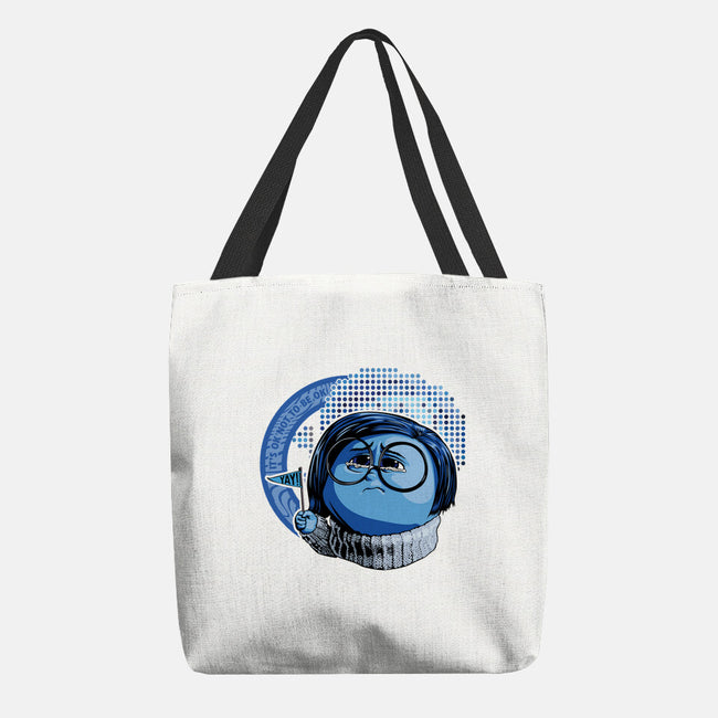 It's Ok Not To Be Ok-None-Basic Tote-Bag-panicking_bat