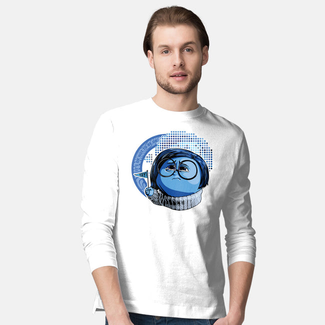 It's Ok Not To Be Ok-Mens-Long Sleeved-Tee-panicking_bat