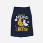 Sweet Dreams Are Made Of Cheese-Dog-Basic-Pet Tank-NemiMakeit