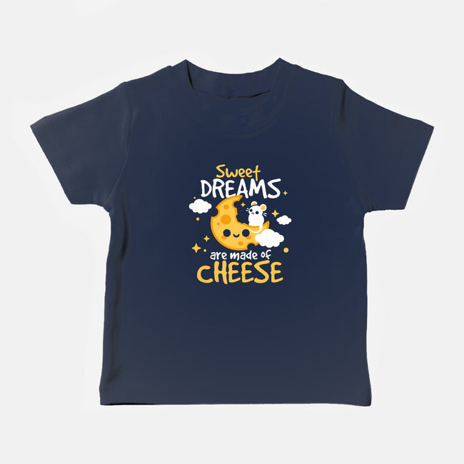 Sweet Dreams Are Made Of Cheese-Baby-Basic-Tee-NemiMakeit