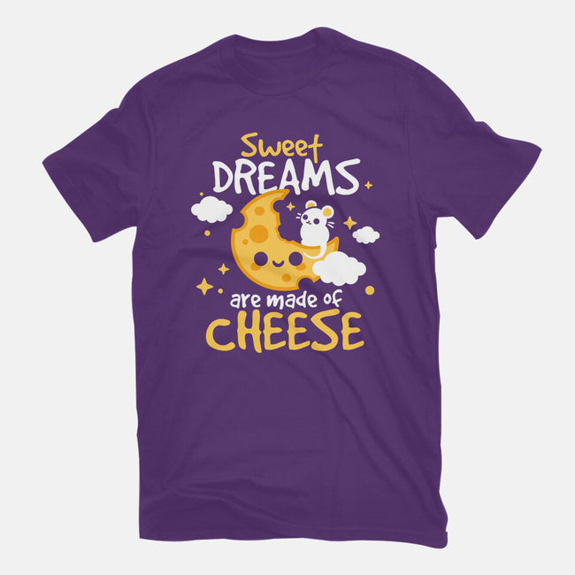 Sweet Dreams Are Made Of Cheese-Womens-Basic-Tee-NemiMakeit