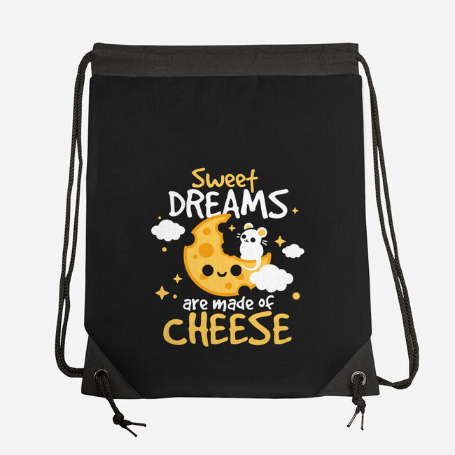 Sweet Dreams Are Made Of Cheese-None-Drawstring-Bag-NemiMakeit