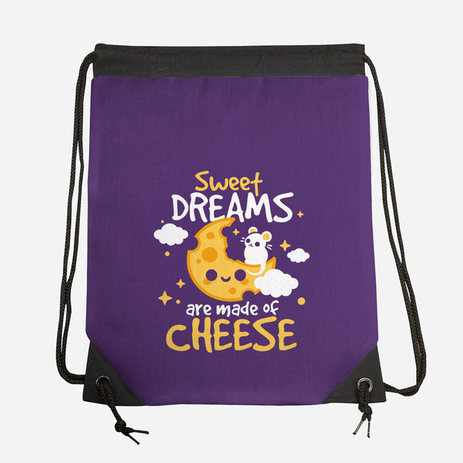 Sweet Dreams Are Made Of Cheese-None-Drawstring-Bag-NemiMakeit