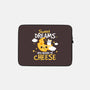 Sweet Dreams Are Made Of Cheese-None-Zippered-Laptop Sleeve-NemiMakeit