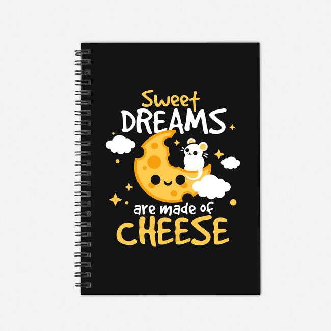 Sweet Dreams Are Made Of Cheese-None-Dot Grid-Notebook-NemiMakeit