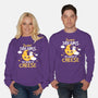 Sweet Dreams Are Made Of Cheese-Unisex-Crew Neck-Sweatshirt-NemiMakeit