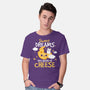 Sweet Dreams Are Made Of Cheese-Mens-Basic-Tee-NemiMakeit