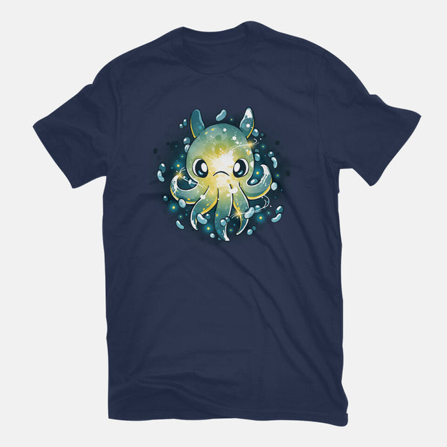 Octopus Light-Womens-Fitted-Tee-Vallina84